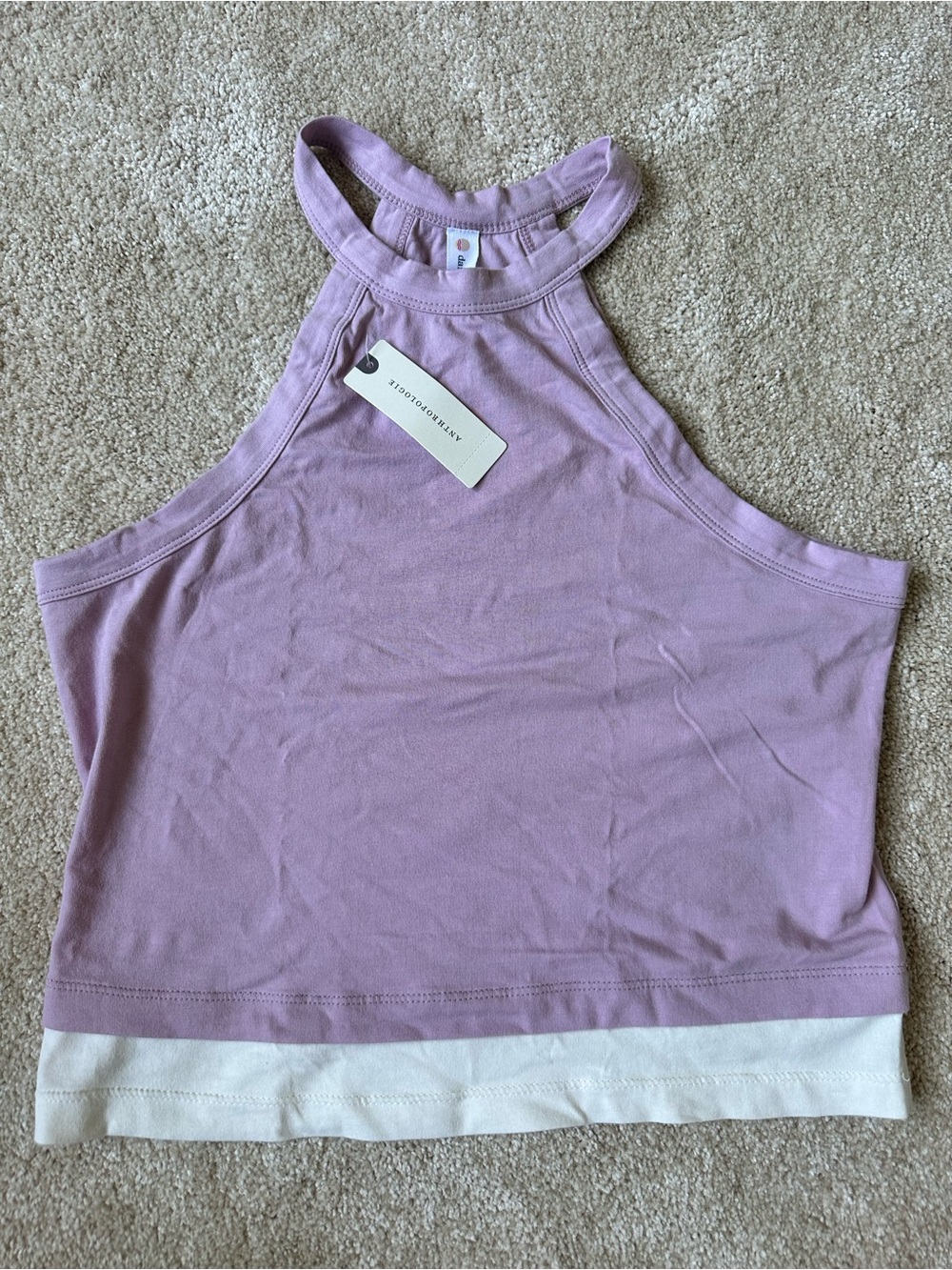 Anthro Daily practice High-Neck Tank Top